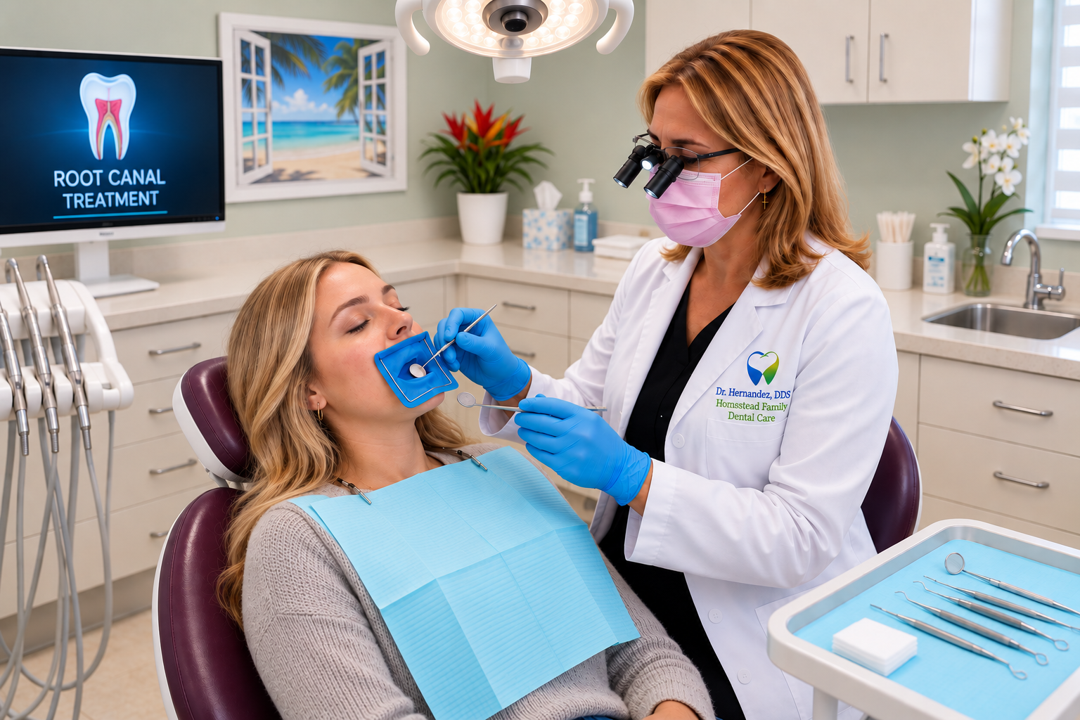 Root canal treatment at Homestead Family Dental Care